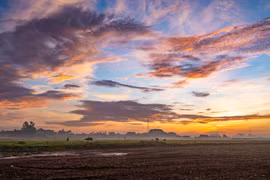 Có một Hóc Môn đẹp xao xuyến trong ánh bình minh