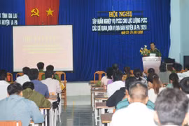 Tập huấn nghiệp vụ phòng cháy chữa cháy