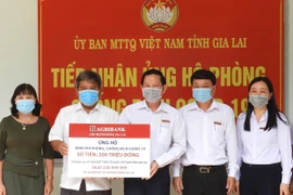 Agribank-Chi nhánh Đông Gia Lai Lai ủng hộ phòng-chống dịch Covid-19