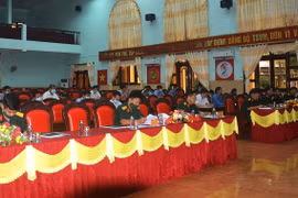 Gia Lai: Tập huấn cán bộ đạo diễn diễn tập Khu vực phòng thủ cấp huyện