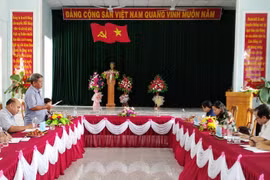 Mặt trận Tổ quốc Việt Nam tỉnh làm việc với huyện Đak Pơ