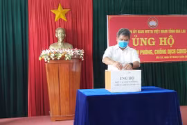 Ủy ban MTTQ Việt Nam tỉnh Gia Lai: Phát động quyên góp ủng hộ phòng-chống dịch Covid-19