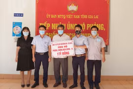 Gia Lai: Tiếp nhận hơn 1,1 tỷ đồng ủng hộ phòng-chống dịch Covid-19