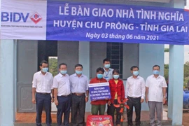 BIDV tại Gia Lai trao tặng 3 căn nhà tình nghĩa