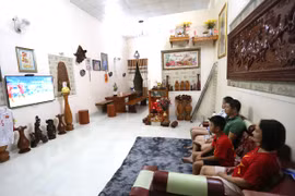 Khán giả Gia Lai "cháy" cùng đội tuyển Việt Nam