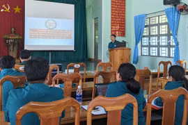 Đak Pơ hội thi pháp luật về dân quân tự vệ