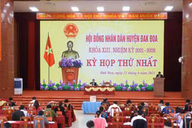 Ông Nguyễn Hữu Thọ tái cử chức Chủ tịch HĐND huyện Đak Đoa