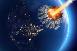 Kinh hãi "điểm tử thần" nơi thiên thạch đồng loạt lao vào Trái Đất