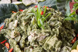 Độc đáo món lá mì của người Tây Nguyên