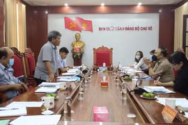 Mặt trận Tổ quốc Việt Nam tỉnh làm việc với huyện Chư Sê