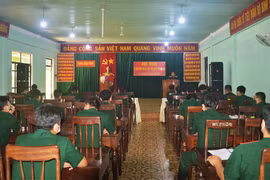 Rút kinh nghiệm công tác huấn luyện chiến sĩ mới