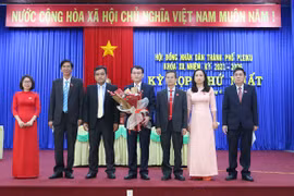 Ông Trịnh Duy Thuân được bầu tái cử chức Chủ tịch HĐND TP. Pleiku