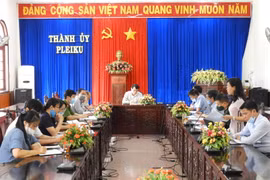 Thành phố Pleiku công bố danh sách đại biểu HĐND thành phố nhiệm kỳ 2021-2026