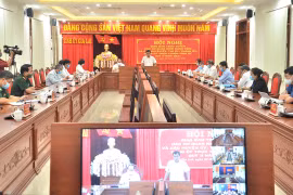 Bí thư Tỉnh ủy Hồ Văn Niên: Cần thực hiện tốt việc triển khai các kịch bản trong công tác phòng-chống dịch Covid-19