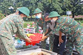 Quy tập 3 bộ hài cốt liệt sĩ tại xã Ia Kreng