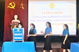 Liên đoàn Lao động tỉnh Gia Lai: Phát động hưởng ứng quyên góp, ủng hộ phòng-chống dịch Covid-19