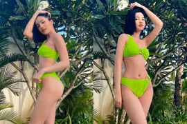Người đẹp Cẩm Đan đăng ảnh bikini khoe hình thể quyến rũ
