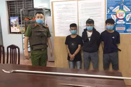 "Nóng" tình trạng thanh-thiếu niên dùng hung khí gây mất trật tự