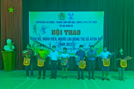 Ayun Pa: Khai mạc hội thao cán bộ, đoàn viên, người lao động