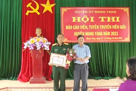 Mang Yang: Bế mạc hội thi báo cáo viên, tuyên truyền viên giỏi