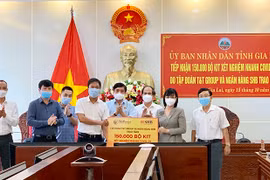 Gia Lai: Tiếp nhận 150.000 bộ Kit test nhanh Covid-19 trị giá gần 7 tỷ đồng