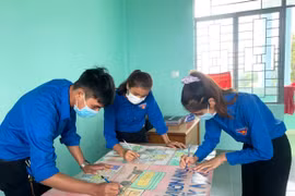 Thi vẽ tranh tuyên truyền phòng-chống Covid-19: Sáng tạo, ý nghĩa