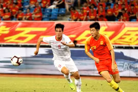 Lịch sử đối đầu tuyển Trung Quốc - tuyển Việt Nam