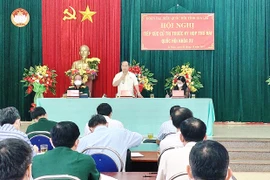 Đoàn đại biểu Quốc hội tỉnh Gia Lai tiếp xúc cử tri huyện Đức Cơ