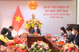 Đoàn đại biểu Quốc hội tỉnh Gia Lai tham gia góp ý các Dự án Luật sửa đổi, bổ sung