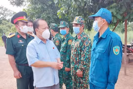 Xây dựng khu vực biên giới hòa bình, hữu nghị, hợp tác cùng phát triển