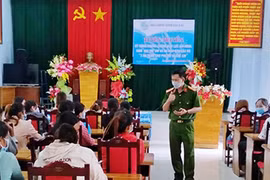 Krông Pa truyền thông phòng-chống bạo lực gia đình