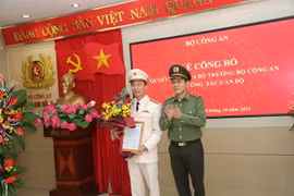 Bổ nhiệm Đại tá Vũ Hoài Bắc giữ chức vụ Cục trưởng Cục An ninh điều tra, Bộ Công an