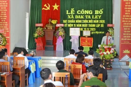 Mang Yang: Xã Đak Ta Ley đạt chuẩn nông thôn mới