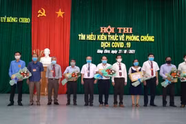 Kông Chro: Thi tìm hiểu kiến thức về phòng-chống dịch Covid-19