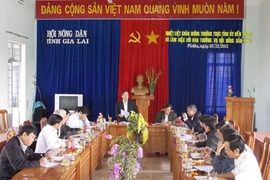 Gia Lai: Thường trực Tỉnh ủy làm việc với Ban Thường vụ Hội Nông dân tỉnh