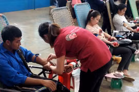 Tiếp nhận 155 đơn vị máu tại Trường Cao đẳng Sư phạm Gia Lai