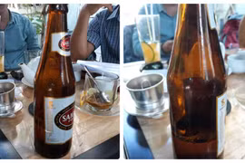 Sabeco bị khởi kiện đòi đền bù vì chai bia chỉ có 1/4