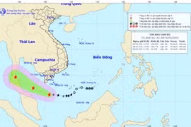 Bão số 1 giật cấp 11 tiến gần đất liền,cảnh báo Nam bộ mưa to