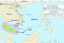 Bão số 1 giật cấp 11 tiến gần đất liền,cảnh báo Nam bộ mưa to