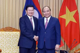 Thủ tướng hai nước chủ trì kỳ họp 41 Ủy ban Liên Chính phủ Việt-Lào