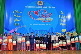 Chăm lo Tết cho người lao động trên địa bàn Gia Lai