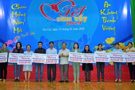 Mang xuân đến với người lao động nghèo Gia Lai