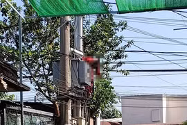 Kiểm tra đường truyền, nam công nhân bị điện phóng tử vong