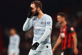 Chelsea thua 0-4 trước Bournemouth