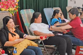 Hiến máu đầu Xuân: Nhân lên hạnh phúc