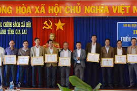 Phấn đấu tăng trưởng tín dụng chính sách đạt từ 8 % trở lên