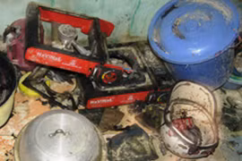 Nát bàn tay do nổ bình ga mini khi đang ăn lẩu