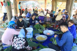 Kon Tum: Ngày hội bánh chưng xanh tại các làng dân tộc thiểu số