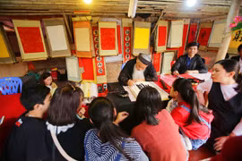 Hội chữ xuân Kỷ Hợi 2019: Gìn giữ nét đẹp văn hóa Việt
