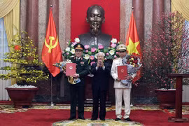 Phong Đại tướng cho Bộ trưởng Công an Tô Lâm vàChủ nhiệm TCCT Lương Cường